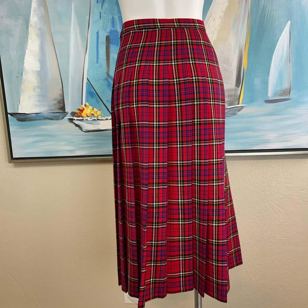 Vintage Pendleton Wool Midi skirt. 
Pleated
Size 18 - Picture 4 of 8